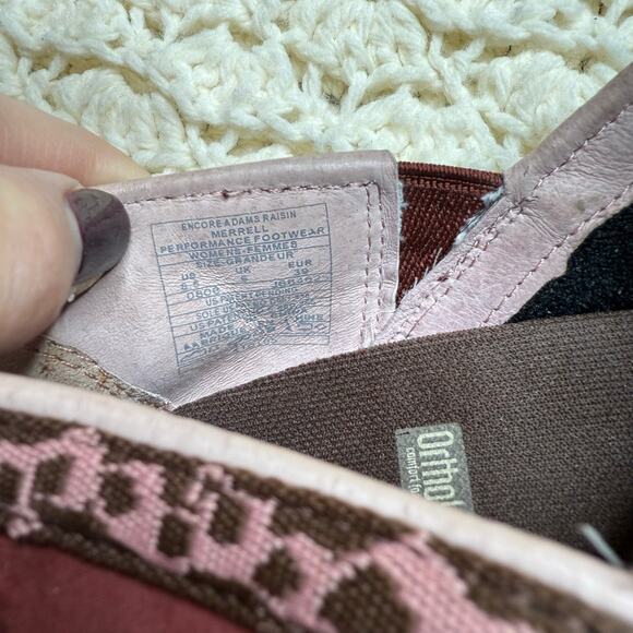 MERRELL Women's 8.5 Encore Adams Slip On Performance Shoe Raisin Suede Leather - Picture 5 of 12